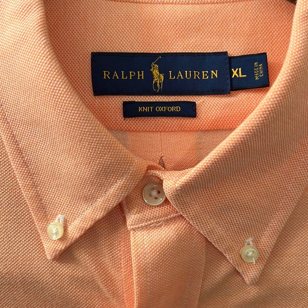 Men’s Ralph Lauren Knit Oxford Shirt